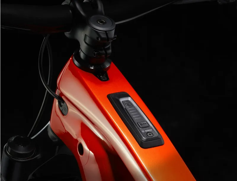 Trek Rail 9.9 X0 AXS Full Suspension Electric Mountain Bike 2024 in Lava-5